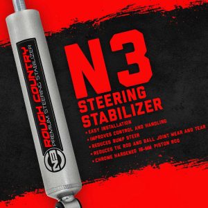 Rough Country N3 Steering Stabilizer Chevy/GMC C10/K10 C15/K15 Truck/Half-Ton Suburban (69-72)