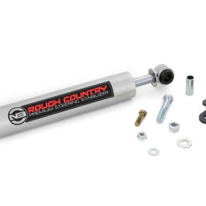 Rough Country N3 Steering Stabilizer Relocation Bracket Jeep Wrangler JK/Wrangler Unlimited (07-18)
