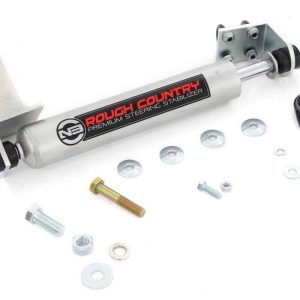 Rough Country N3 Steering Stabilizer 0-3 Inch Lift Chevy/GMC Sierra 1500/Silverado 1500/Tahoe/Yukon (92-06)