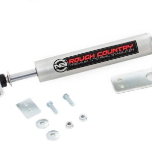 Rough Country N3 Steering Stabilizer 0-5 Inch Lift Ford F-150 4WD (1997-2003)