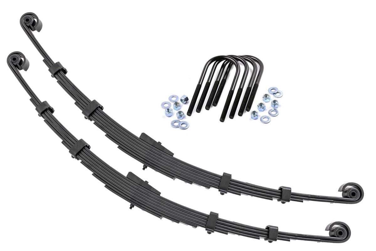 Rough Country Rear Leaf Springs 2.5″ Lift Pair Jeep CJ5/CJ7 5 4WD (1955-1975)