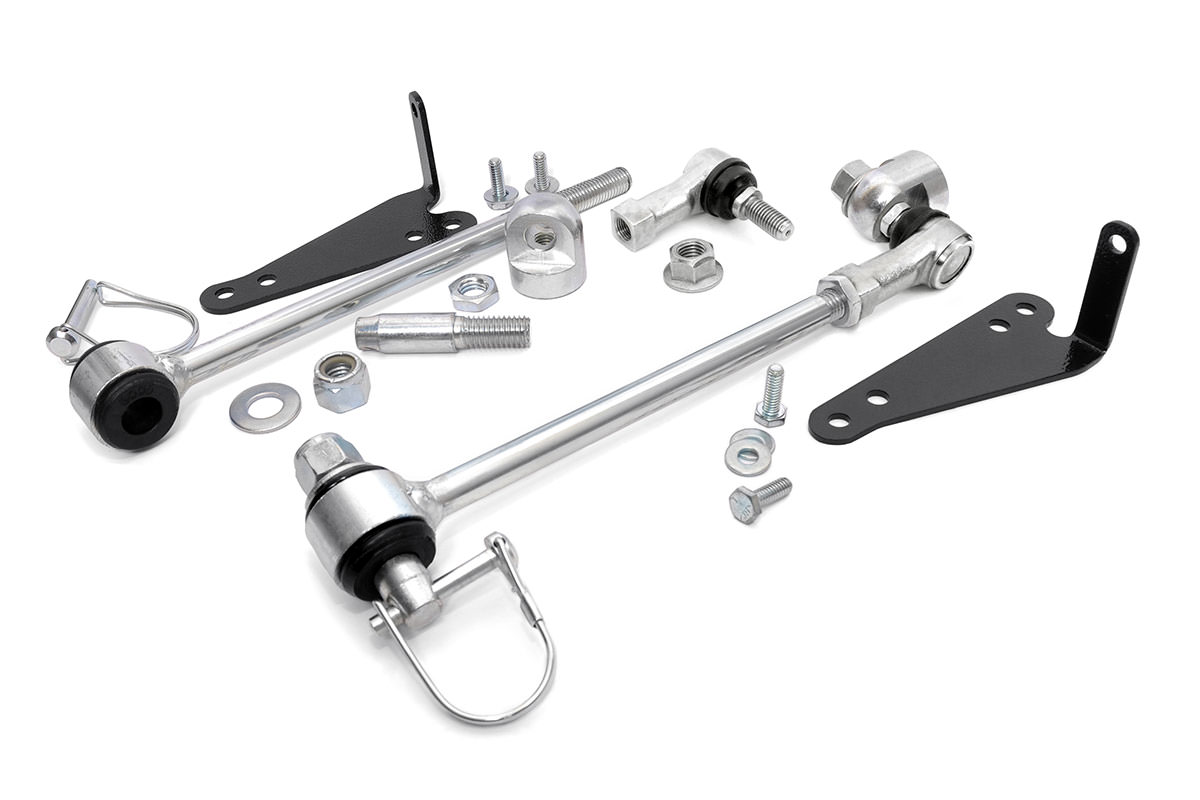 Rough Country Quick Disconnect Sway Links 4-6 Inch Lift Jeep Wrangler TJ (97-06)/Wrangler Unlimited (04-06)