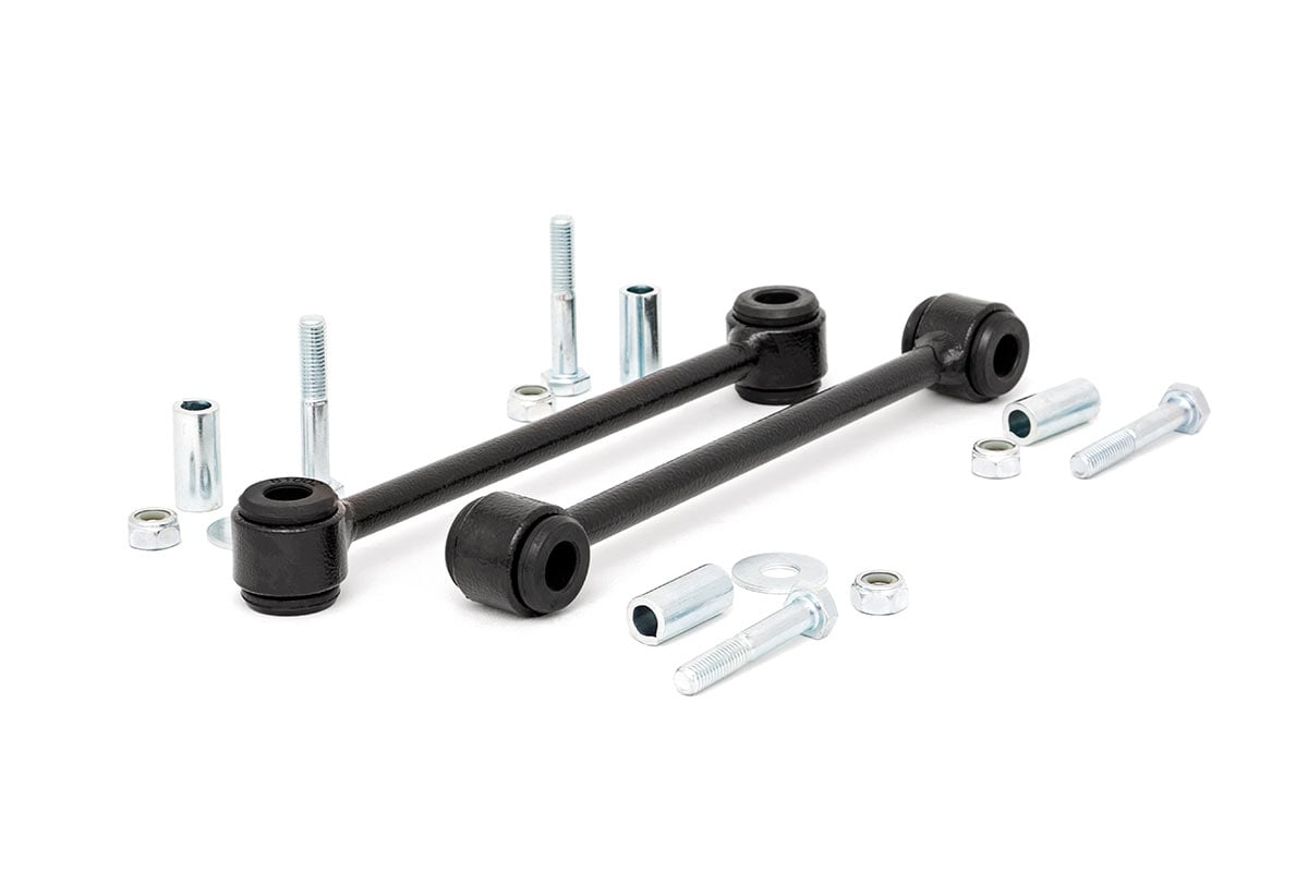 Rough Country Sway Bar Links Rear 4-6 Inch Lift Jeep Wrangler TJ (97-06)/Wrangler Unlimited (04-06)