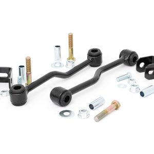 Rough Country Sway Bar Links Front 4-5 Inch Lift Jeep Cherokee XJ/Wrangler TJ/Wrangler Unlimited 4WD