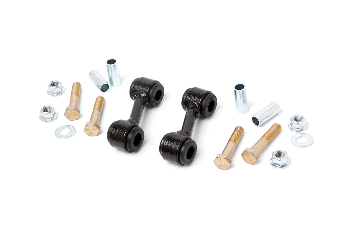 Rough Country Sway Bar Links Front 2-3 Inch Lift Nissan Titan 2WD/4WD (2004-2024)