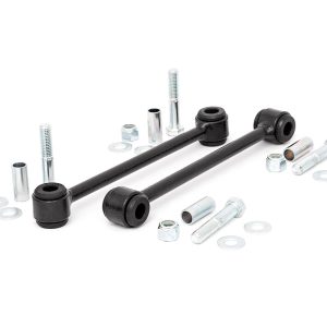 Rough Country Sway Bar Links Rear 2.5-4 Inch Lift Jeep Wrangler JK/Wrangler Unlimited (07-18)