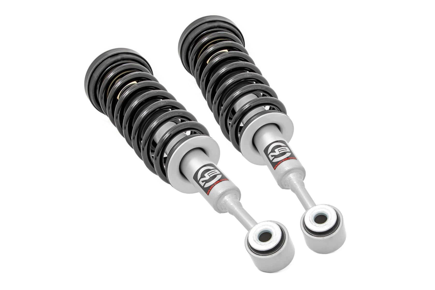 Rough Country Loaded Strut Pair Stock Ford F-150 2WD (2004-2008)