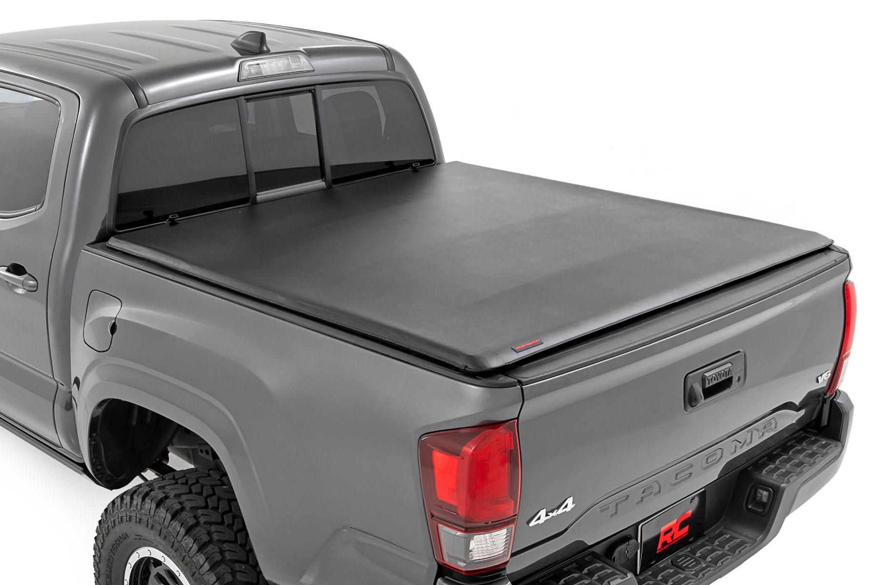 Rough Country Soft Roll Up Bed Cover 5′ Bed Toyota Tacoma 2WD/4WD (2016-2023)