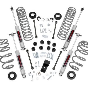 Rough Country 3.25 Inch Lift Kit 6 Cyl Jeep Wrangler TJ 4WD (1997-2002)