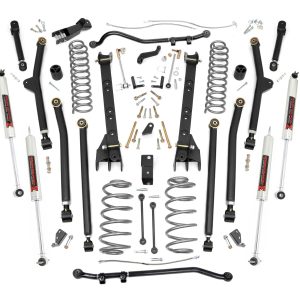 Rough Country 6 Inch Lift Kit Long Arm M1 Jeep Wrangler TJ 4WD (1997-2006)