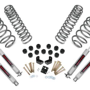 Rough Country 3.75 Inch Lift Kit Combo 6 Cyl N3 Jeep Wrangler TJ (97-06)/Wrangler Unlimited (04-06)