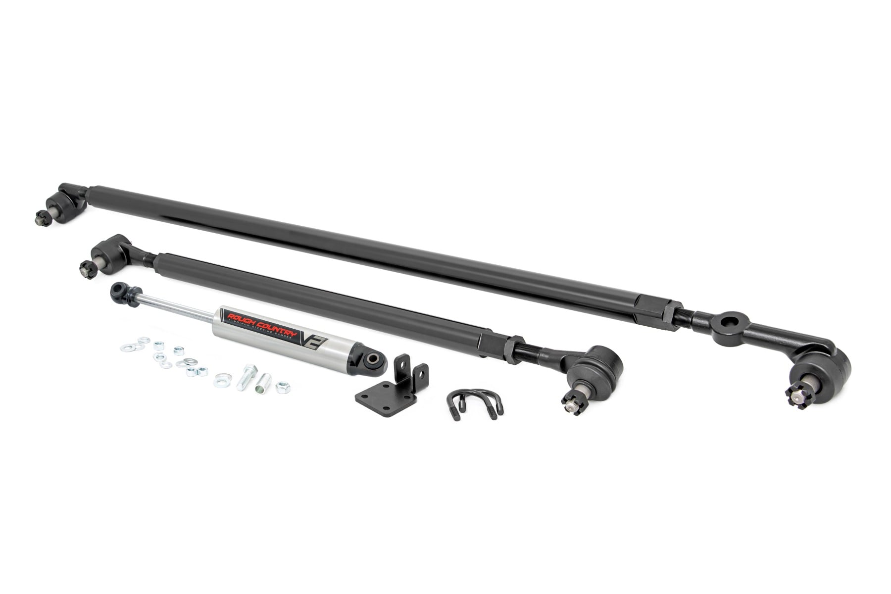Rough Country HD Steering Kit V2 Stabilizer Combo Jeep Cherokee XJ/Comanche MJ/Wrangler TJ
