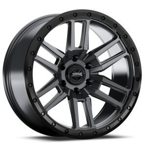 Rough Country Torque Pritchett Anthracite w/Black Lip 18x9 6x5.5 -12mm