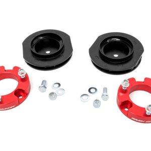 Rough Country 2 Inch Lift Kit Red Spacers Toyota 4Runner 4WD (2003-2009)