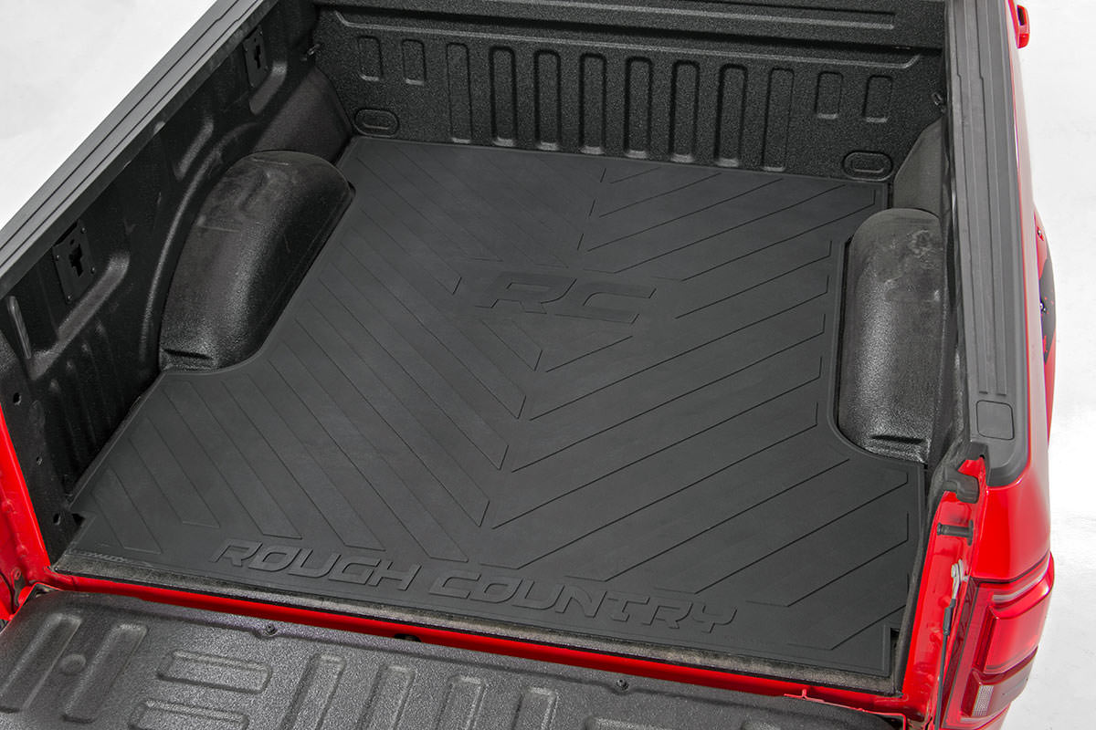 Rough Country Bed Mat 5’7″ Bed RC Logo Ram 1500 2WD/4WD (2002-2018 & Classic)