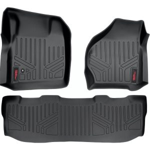 Rough Country Floor Mats FR & RR Crew Cab Ford F-250/F-350 Super Duty 2WD/4WD (99-07)