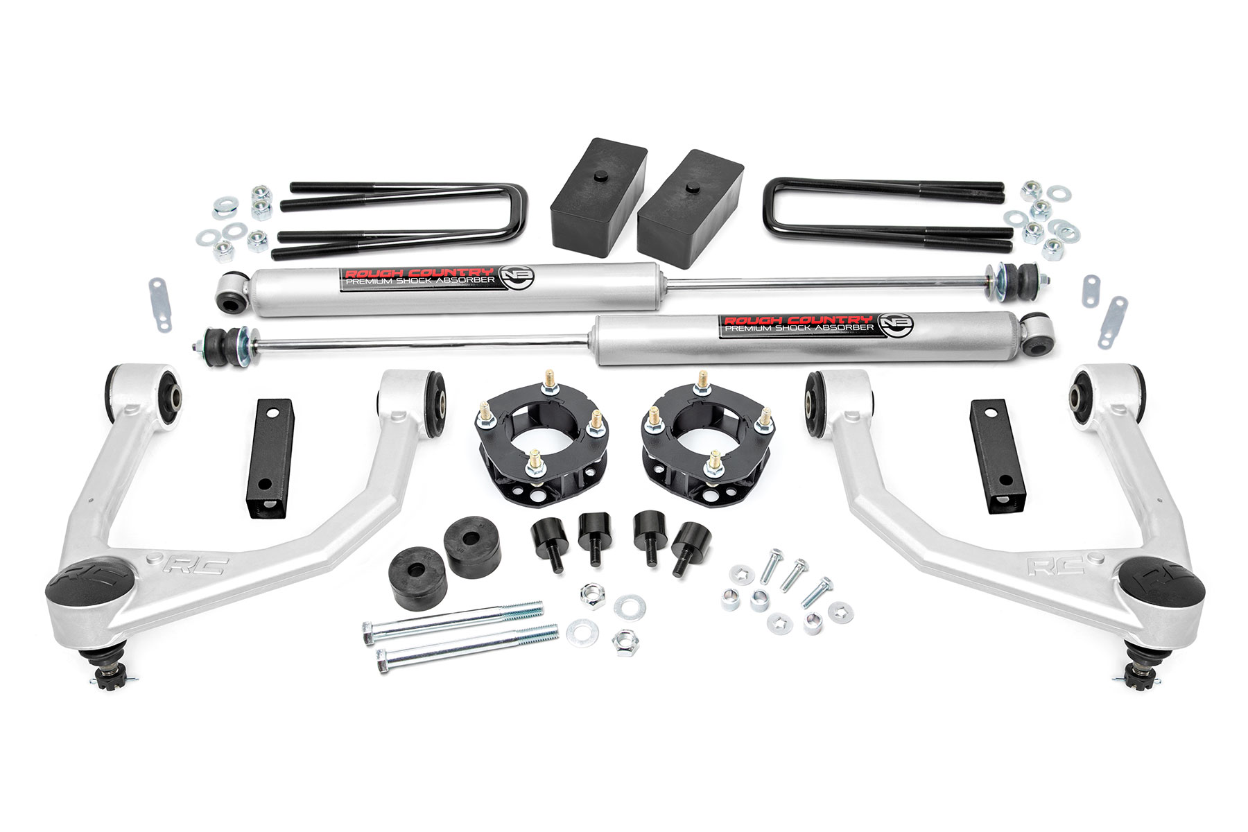 Rough Country 3.5 Inch Lift Kit Toyota Tundra 2WD/4WD (2007-2021)