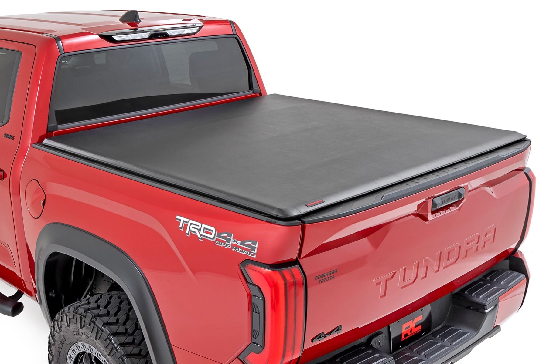 Rough Country Soft Roll Up Bed Cover 6’7″ Bed Toyota Tundra 2WD/4WD (2022-2026)