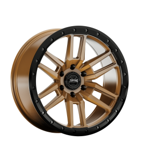 Rough Country Torque Pritchett Bronze w/Black Lip 17x9 6x5.5 0mm