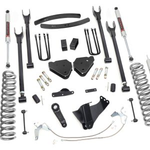 Rough Country 6 Inch Lift Kit Diesel 4 Link M1 Ford F-250/F-350 Super Duty (08-10)