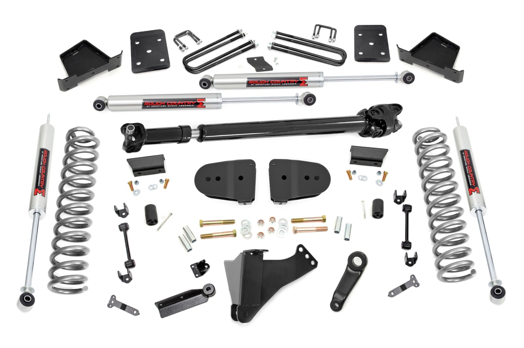 Rough Country 6 Inch Lift Kit Diesel OVLD D/S M1 Ford F-250/F-350 Super Duty (23-26)