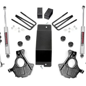 Rough Country 3.5 Inch Lift Kit Cast Steel LCA N3 Strut Chevy/GMC 1500 (07-13)