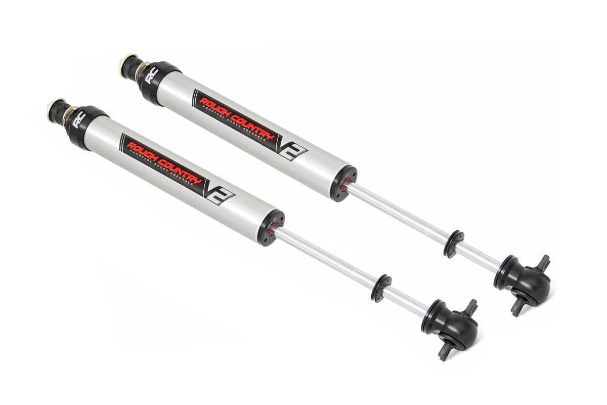 Rough Country V2 Front Shocks Stock Chevy Silverado & GMC Sierra 1500 2WD (1999-2006 & Classic)