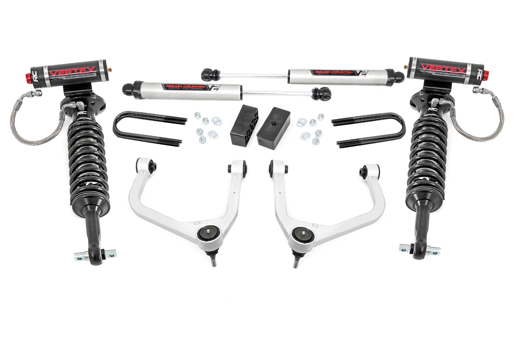 Rough Country 3.5 Inch Lift Kit Vertex/V2 GMC Sierra 1500 2WD/4WD (2025-2026)