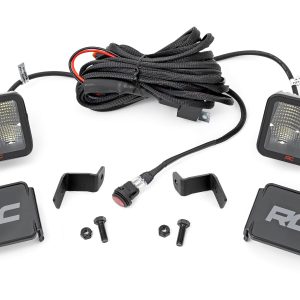 Rough Country LED Light Kit Ditch Mount 2″ Spectrum Pair Spot Ford F-150 (15-26)/F-150 Lightning (22-26)