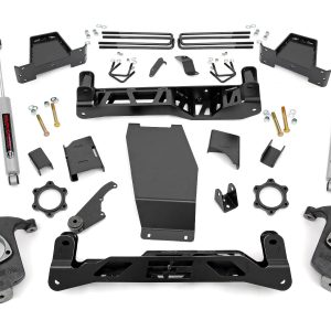 Rough Country 6 Inch Lift Kit Alum/Stamp Steel N3 Struts Chevy/GMC 1500 (14-18 & Classic)