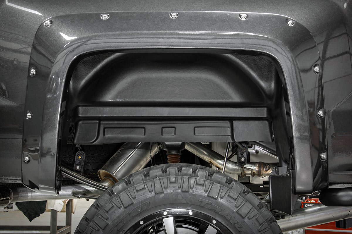 Rough Country Rear Wheel Well Liners Chevy Silverado 1500 2WD/4WD (2014-2018 & Classic)