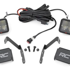Rough Country LED Light Kit Ditch 2″ Spectrum Pair Spot Chevy 1500 & Chevy/GMC 2500HD/3500HD (07-14)