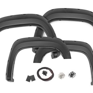 Rough Country Pocket Fender Flares 5’9″ Bed GMC Sierra 1500 2WD/4WD (2007-2013)