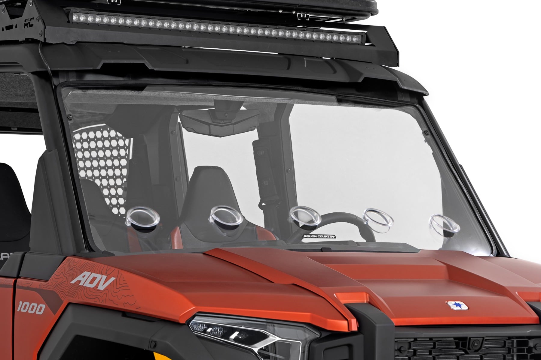 Rough Country Vented Full Windshield Scratch Resistant Polaris XPEDITION XP/XPEDITION XP 5