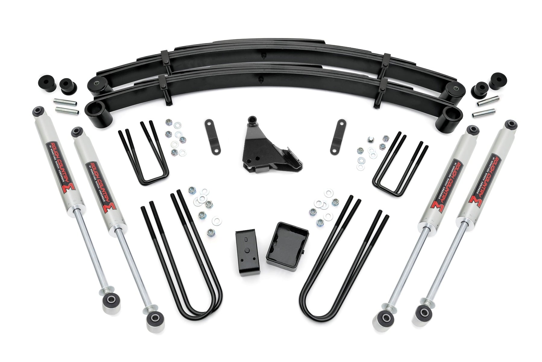 Rough Country 6 Inch Lift Kit Rear Blocks M1 Ford F-250/F-350 Super Duty 4WD (99-04)