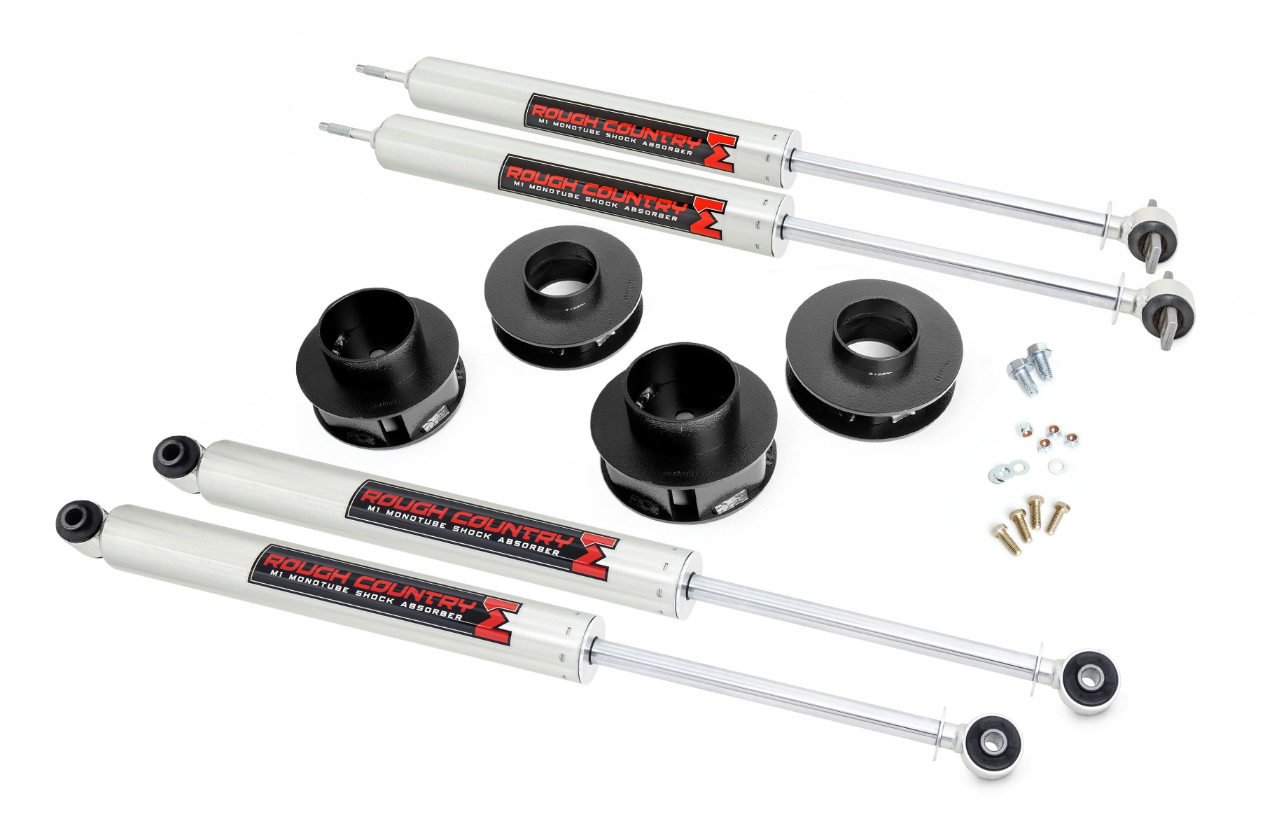 Rough Country 2 Inch Leveling Kit M1 Jeep Grand Cherokee WJ 2WD/4WD (1999-2004)