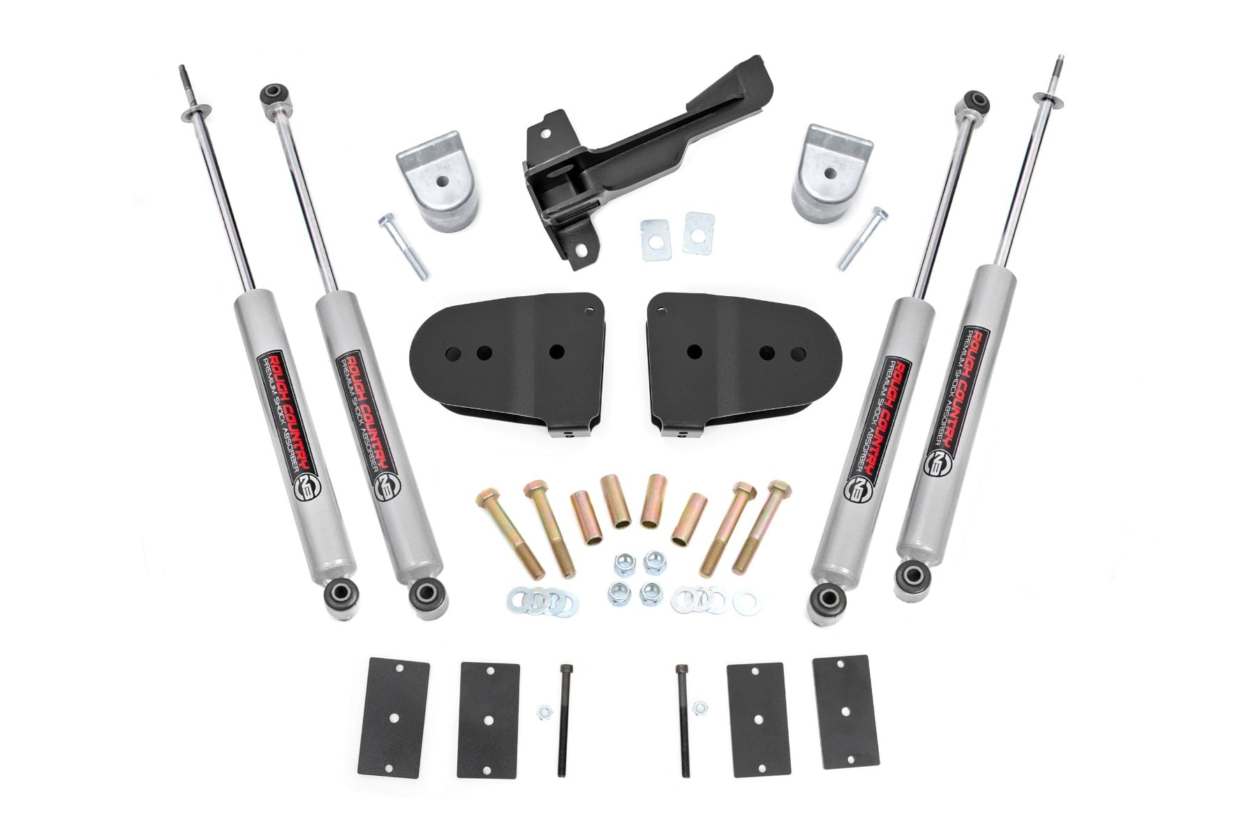 Rough Country 3 Inch Lift Kit Tremor N3 Ford F-250/F-350 Super Duty 4WD (2023-2026)