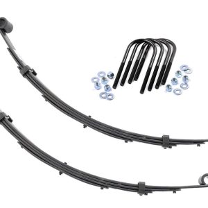 Rough Country Front Leaf Springs 3″ Lift Pair Jeep Grand Wagoneer/J10 Truck/J20 Truck/Wagoneer 4WD