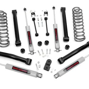 Rough Country 3.5 Inch Lift Kit V-8 Motor Jeep Grand Cherokee ZJ 2WD/4WD (1993-1998)