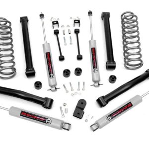 Rough Country 3.5 Inch Lift Kit V-6 Motor Jeep Grand Cherokee ZJ 2WD/4WD (1993-1998)