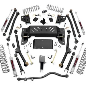 Rough Country 4 Inch Lift Kit Long Arm Jeep Grand Cherokee ZJ 4WD (1993-1998)