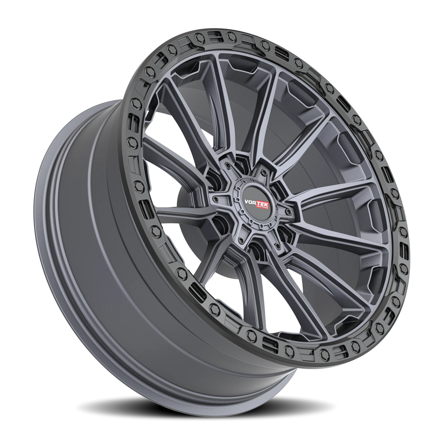 Vortek Offroad VRT-601 24x10 6x135 0 Titanium - Image 2