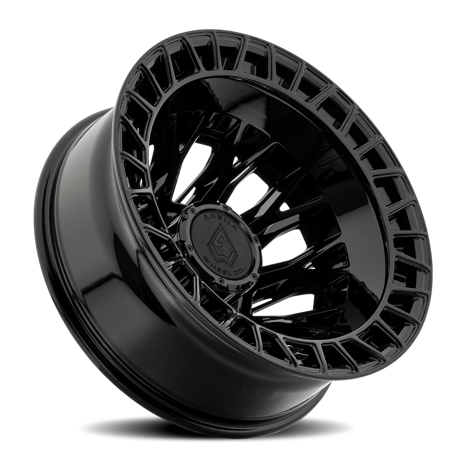 Arena Dually Innovator 22x8.25 10x225 -220 Glossy Black - Image 2