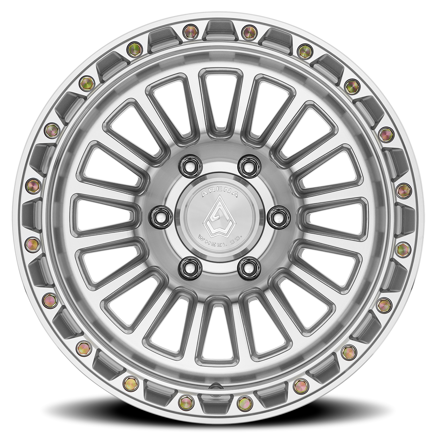 Arena Podium 17x9 6x139.7 -12 Silver - Image 3