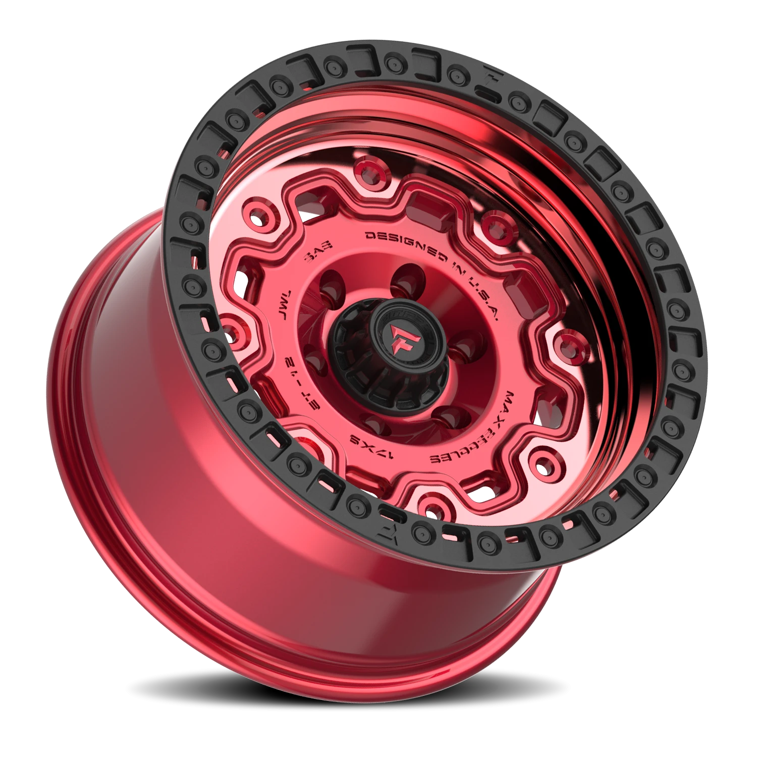 Fittipaldi Offroad Terra Series 17x9 5x127 -12 Red Tint - Image 2
