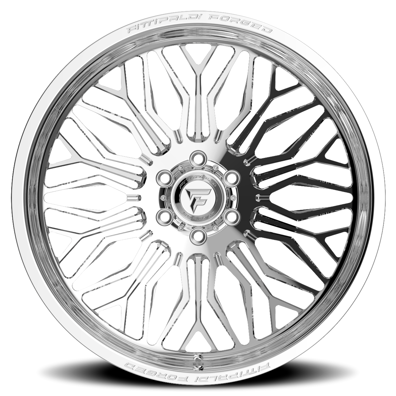 Fittipaldi Offroad FTF513P 24x14 6x139.7 -76 Polished - Image 3