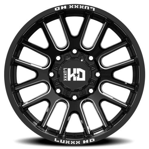 Luxxx HD LHD38 20x9 8x165 0 Black - Image 3