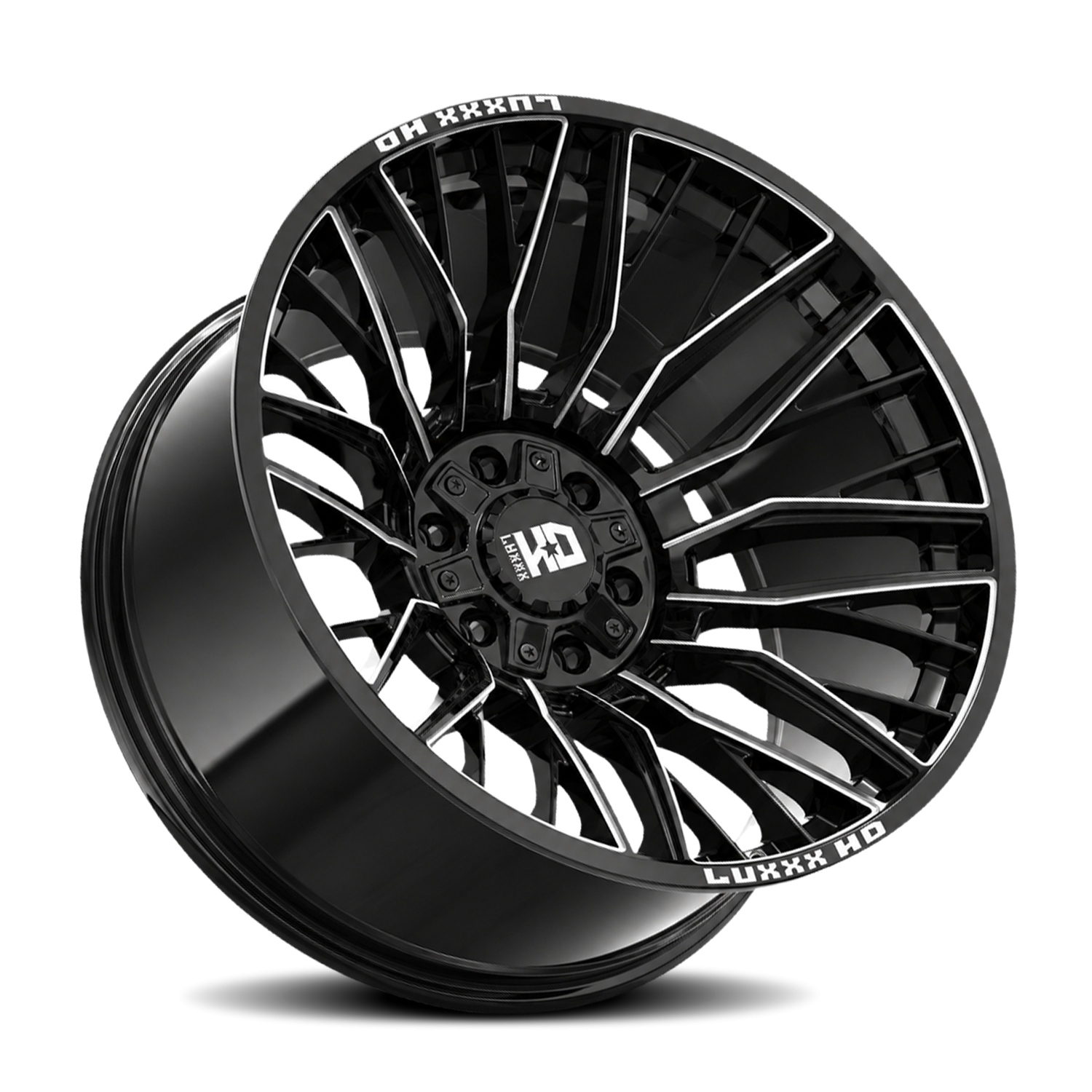 Luxxx HD LHD44 20x10 8x180 -19 Black - Image 2