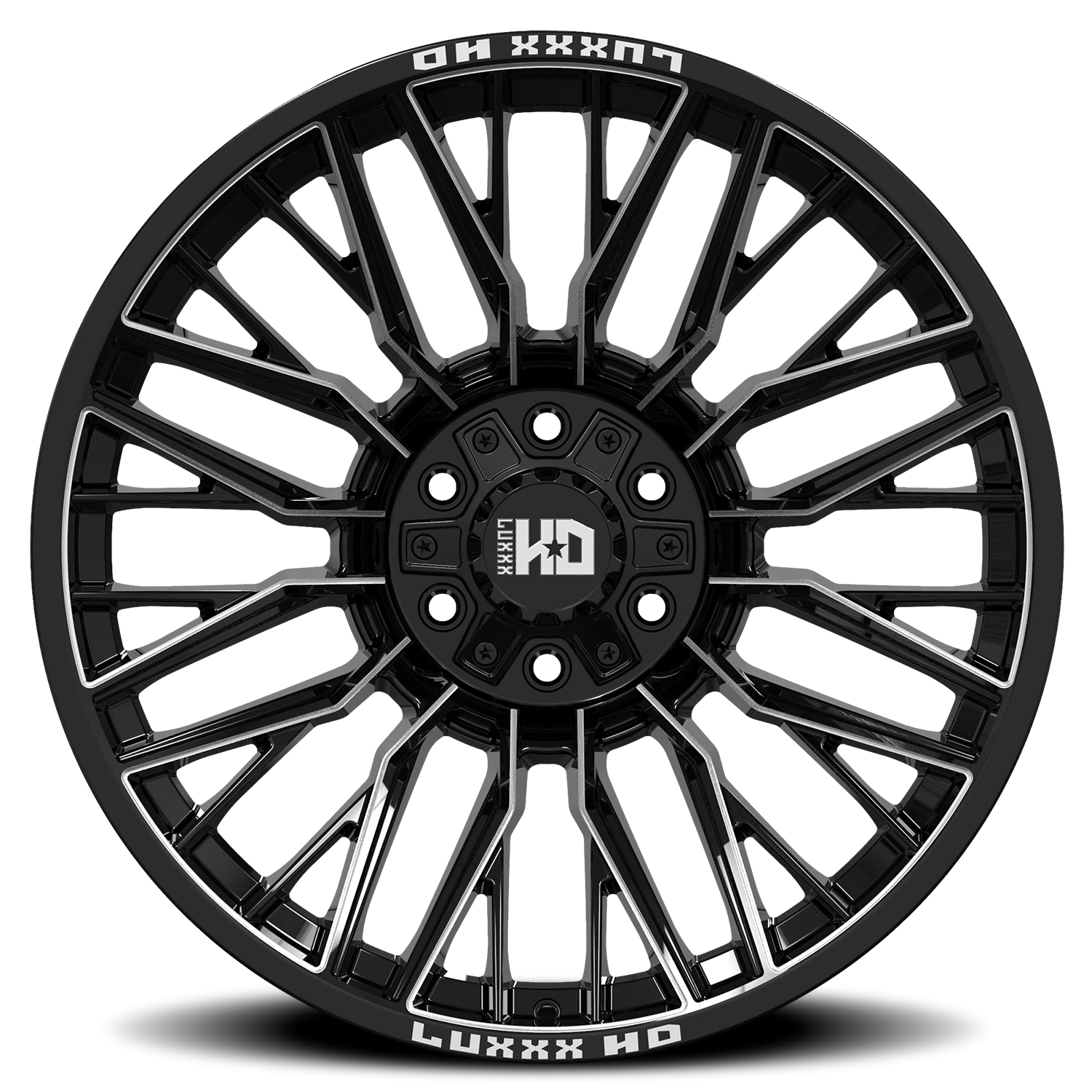 Luxxx HD LHD44 20x10 8x180 -19 Black - Image 3