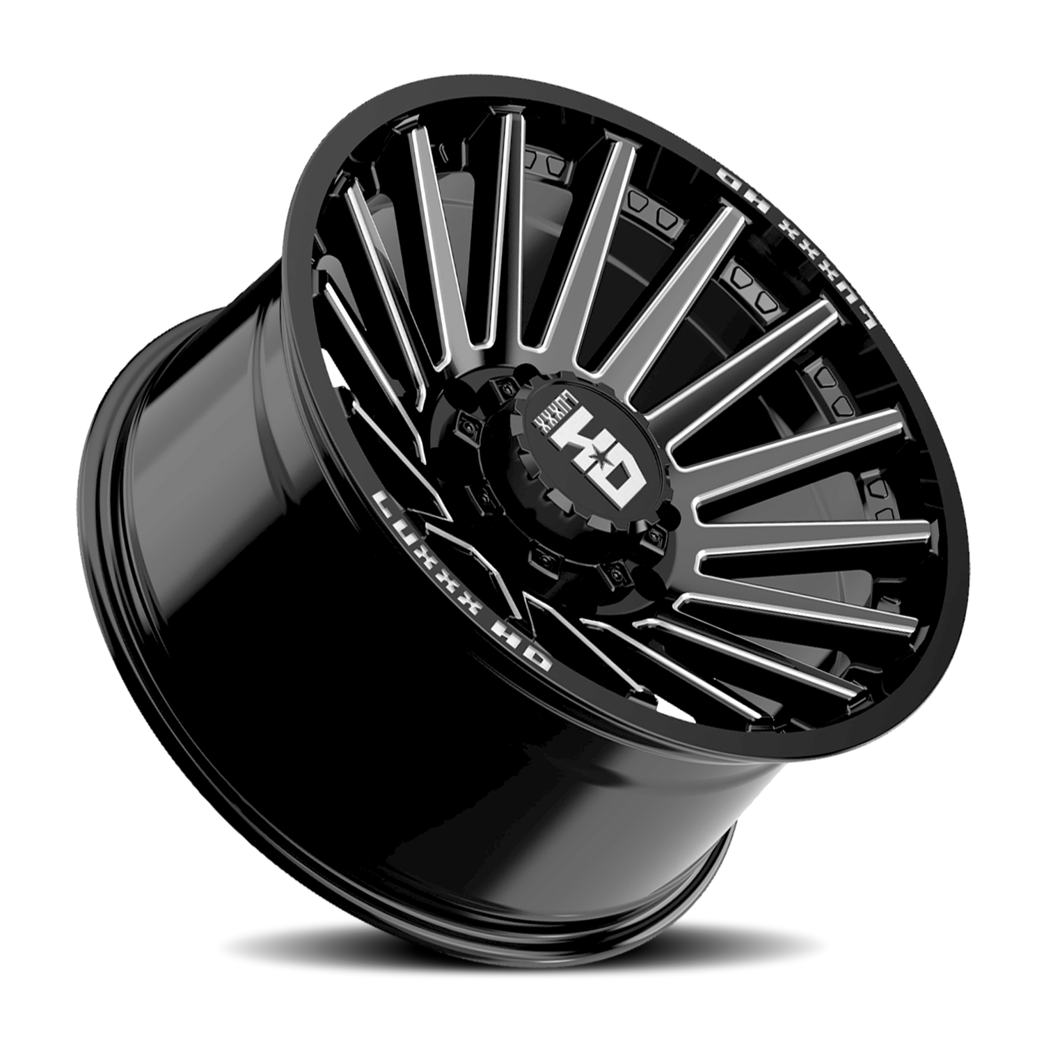 Luxxx HD LHD47 17x9 5x127 -6 Black - Image 2